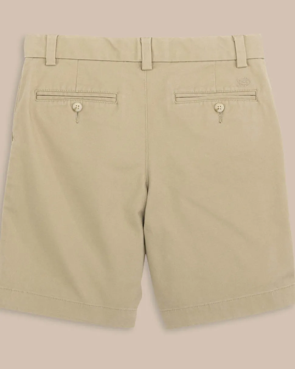 Boys Channel Marker Khaki Short