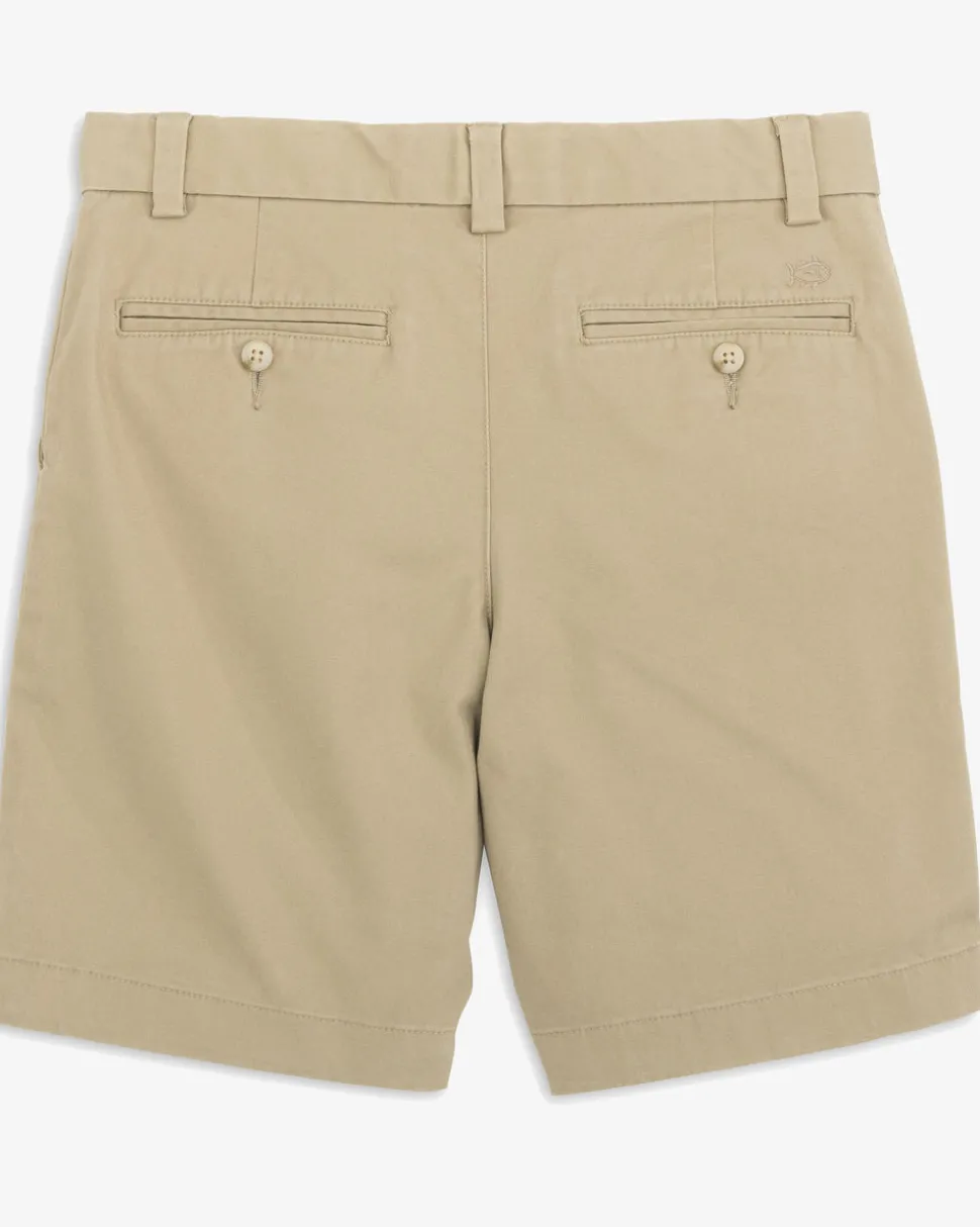 Boys Channel Marker Khaki Short