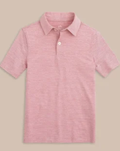 Boys Driver Spacedye Polo Shirt