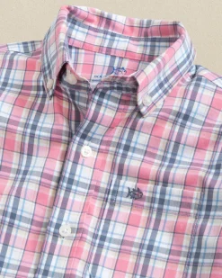 Boys Emerald Shores Coastal Passage Sport Shirt