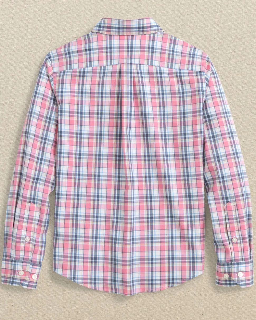 Boys Emerald Shores Coastal Passage Sport Shirt