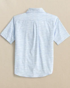 Boys Intercoastal Get In Shipshape Short Sleeve Sport Shirt