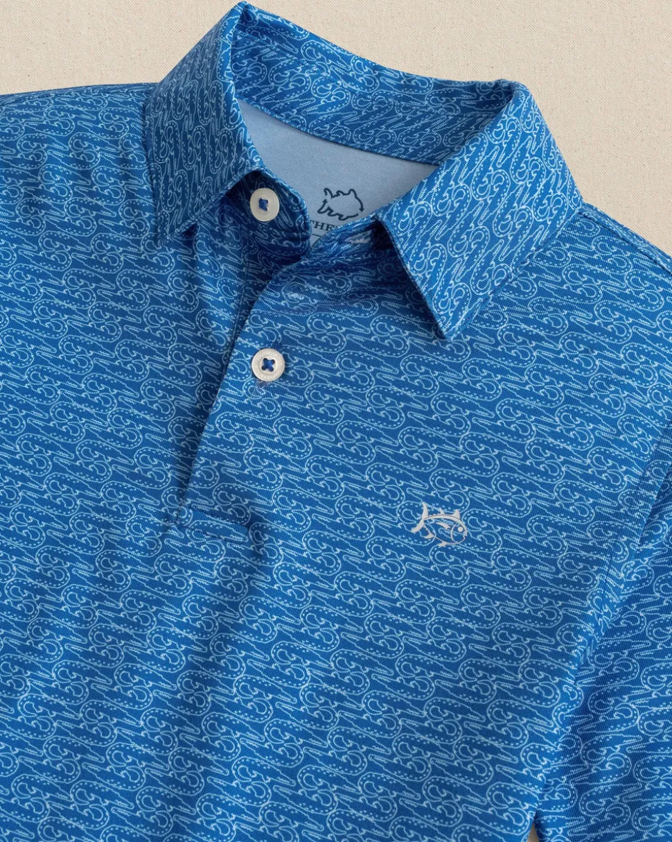 Boys Make It Snappy Performance Polo
