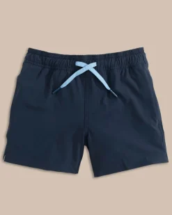 Boys Solid Swim Trunk 2.0