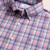 brrr°® Intercoastal Charlesfort Plaid Long Sleeve Sport Shirt