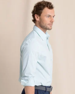 Charleston Granby Stripe Long Sleeve Sport Shirt