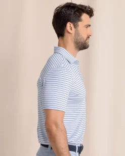 Driver Oyster Creek Stripe Polo