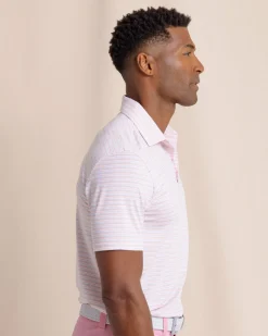 Driver Oyster Creek Stripe Polo