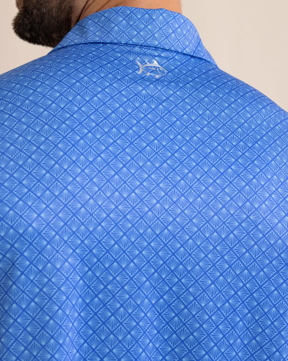 Driver Snazzy Scales Printed Polo