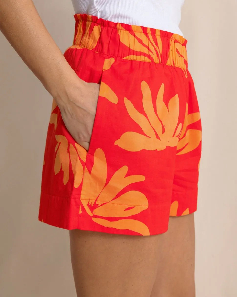 Elyse Leafy Luxe Printed Shorts