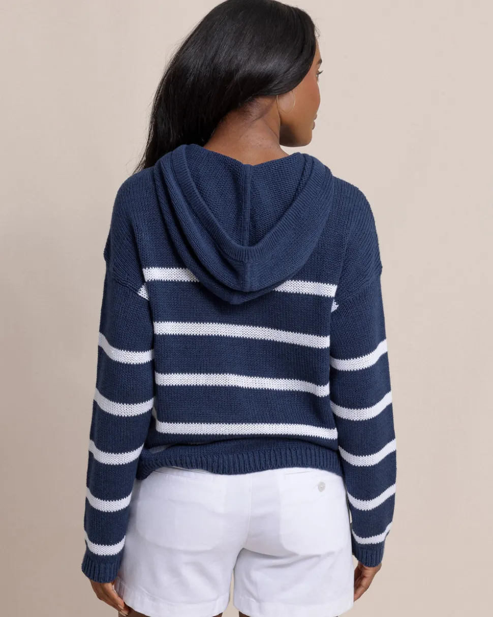 Everlee Striped Hoodie Sweater