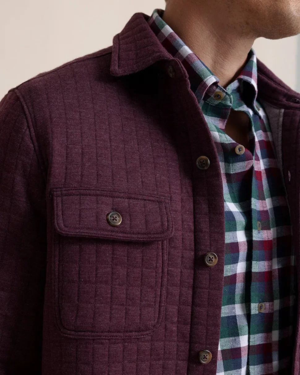 Fairwood Quilted Knit Shacket