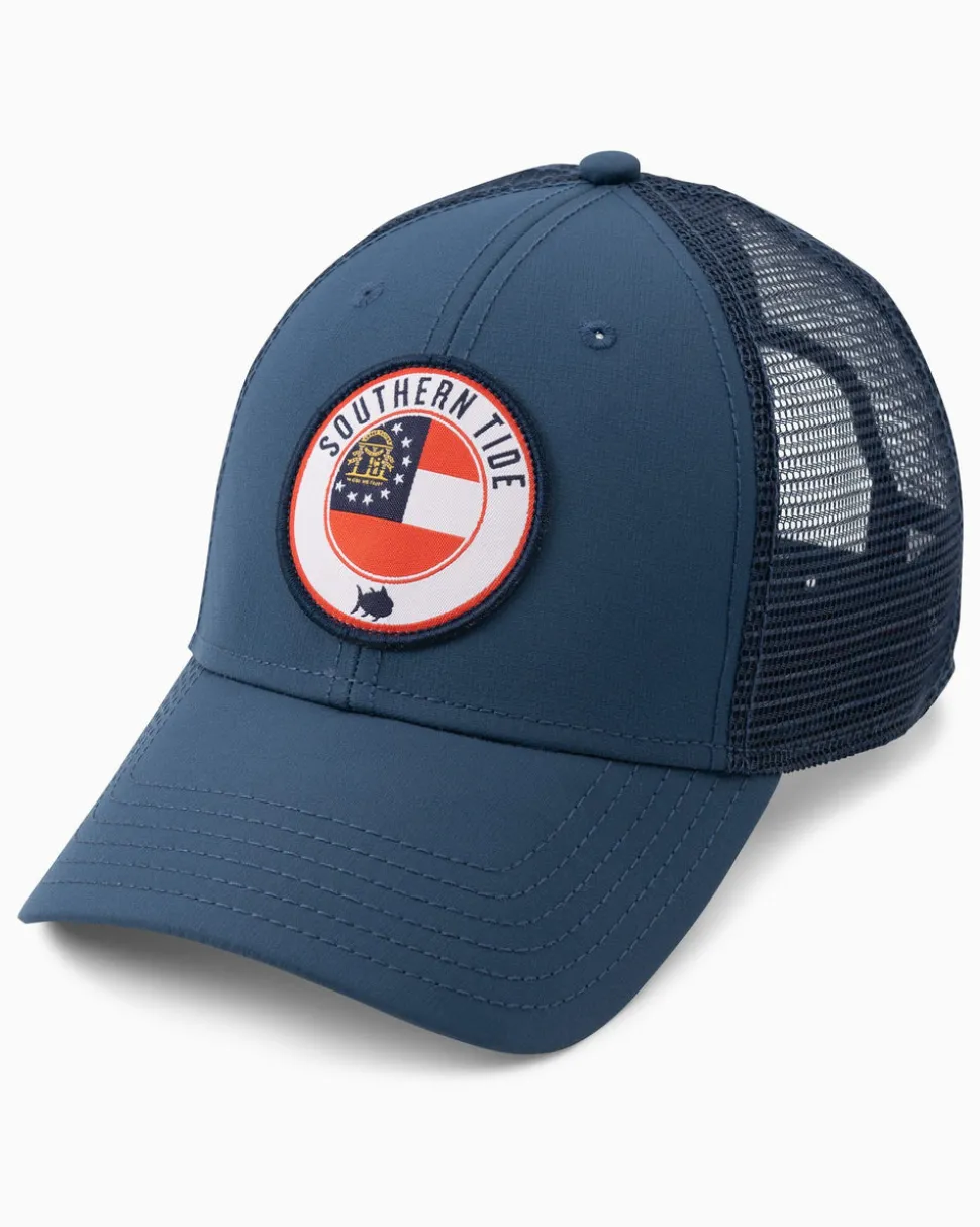 Georgia Patch Performance Trucker Hat