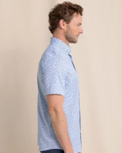 Iguana Glee brrr°® Intercoastal Short Sleeve Sport Shirt