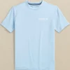 Kids Oars and Stripes Short Sleeve Performance T-Shirt