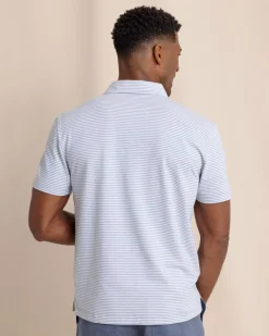 Linen Cotton Sandwave Polo