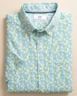 Petal Party Intercoastal Short Sleeve Sport Shirt