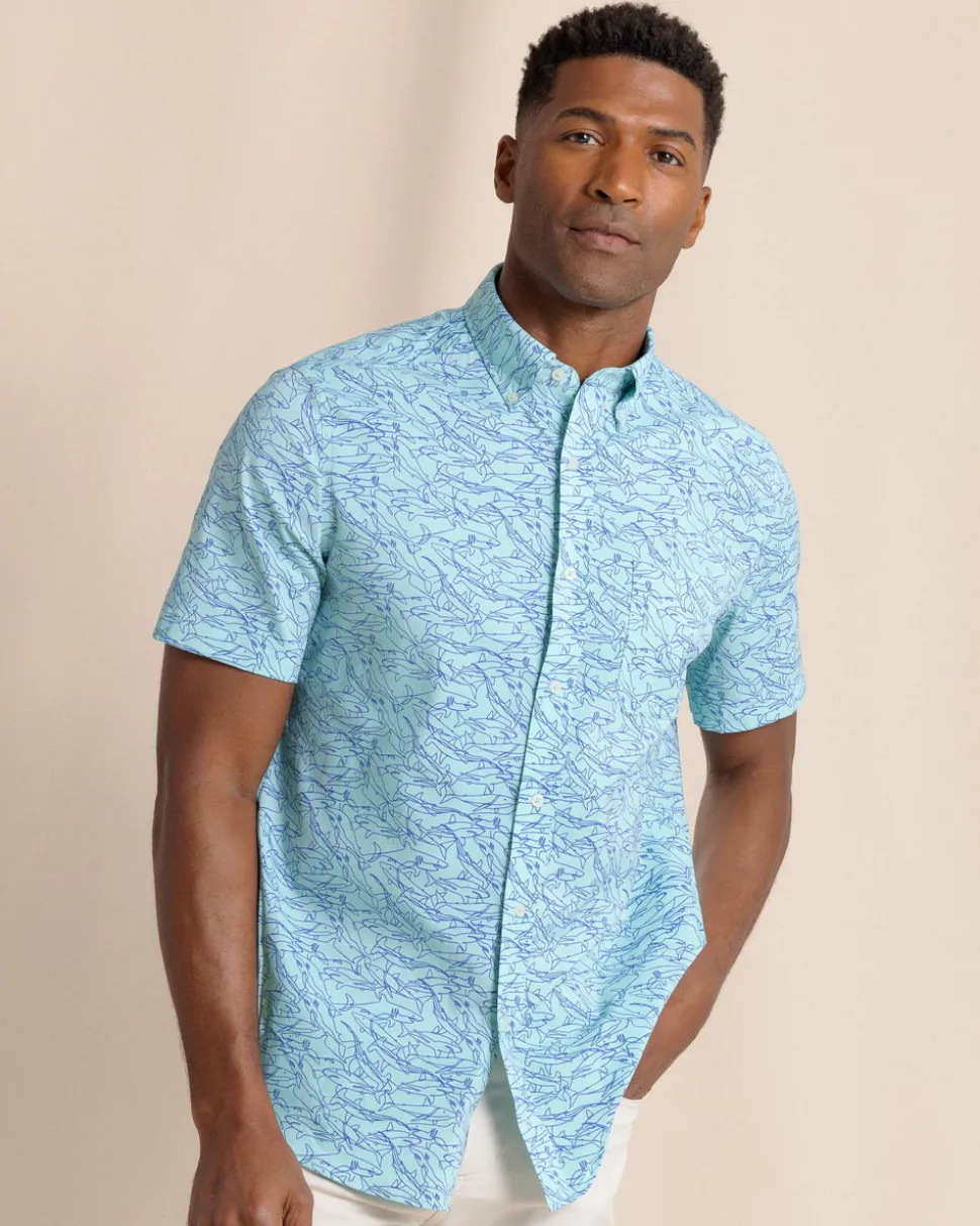 Shark Bait brrr°® Intercoastal Short Sleeve Sport Shirt