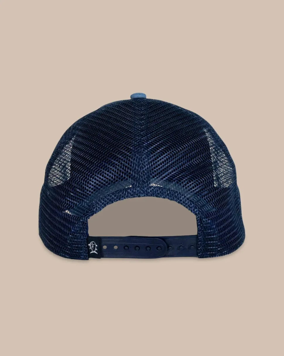 Southern Tide Crab Print Trucker