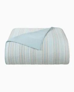Southern Tide Pawley's Island Blue Quilt