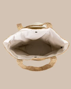 Straw Traveler Tote