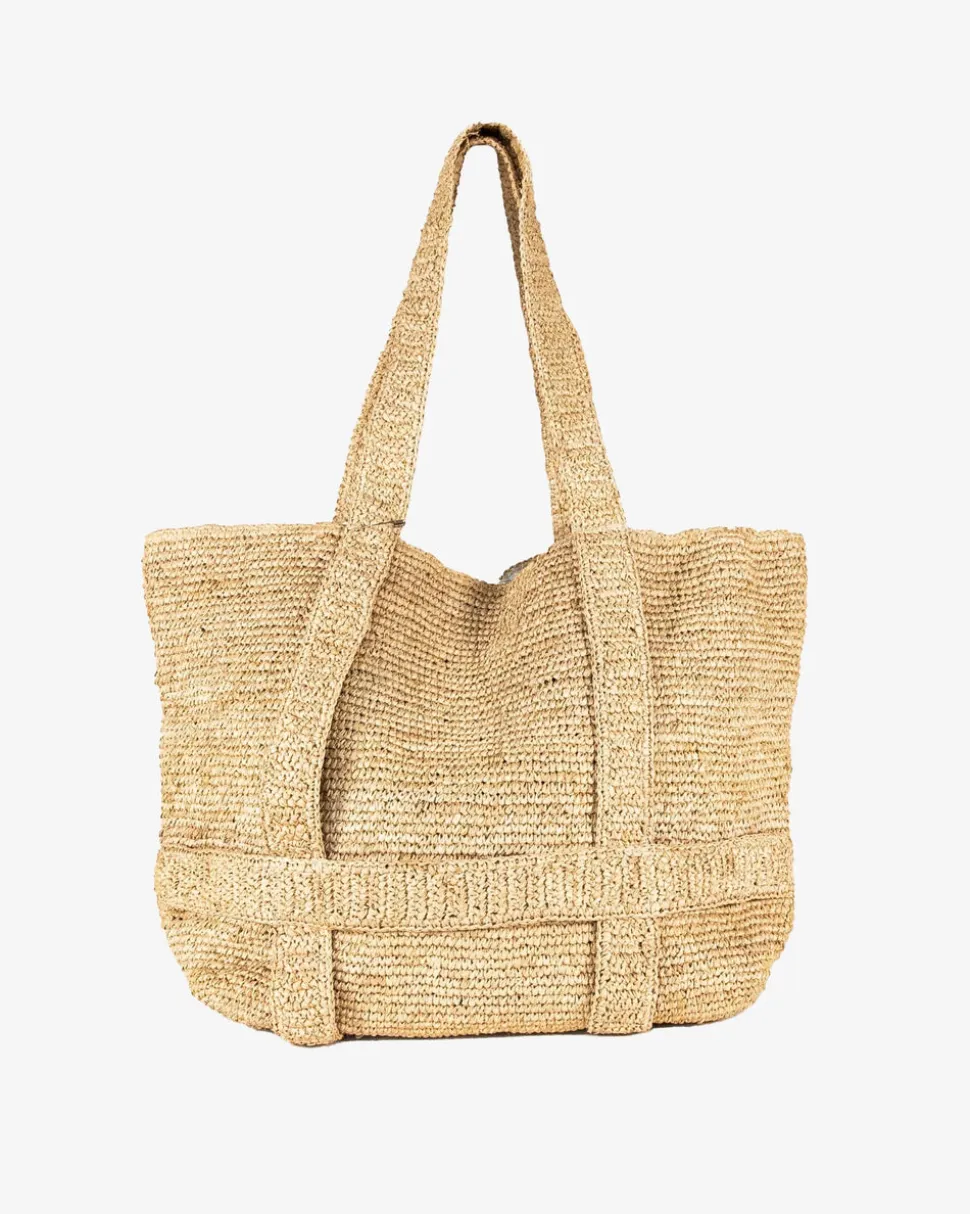 Straw Traveler Tote