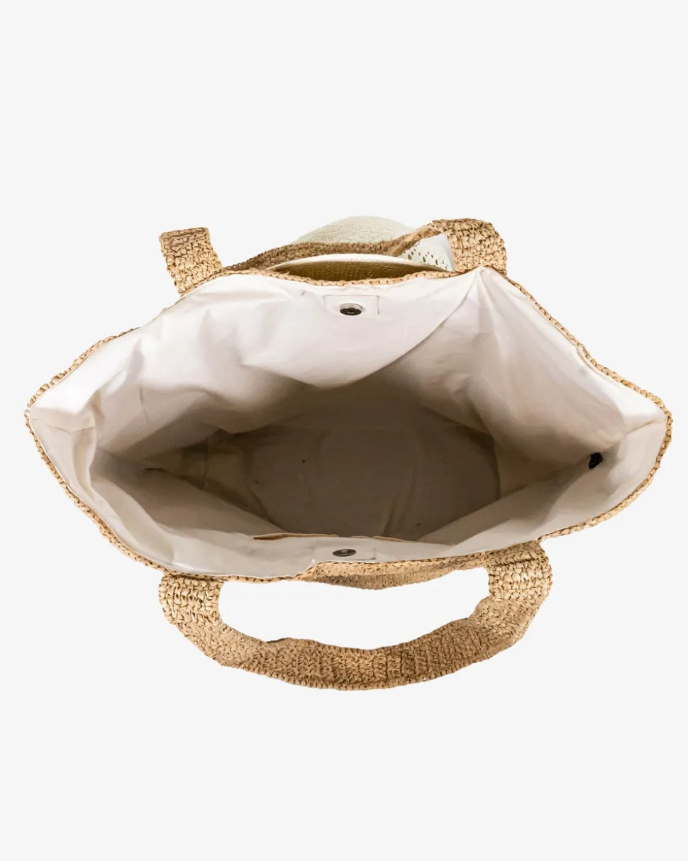 Straw Traveler Tote