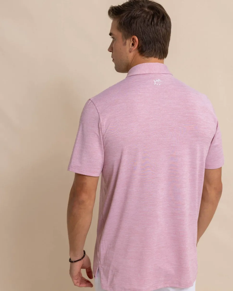 Team Colors Driver Spacedye Polo Shirt