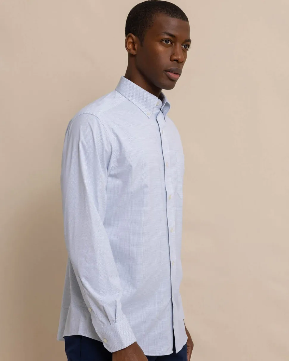 Team Colors Gingham Intercoastal Sport Shirt