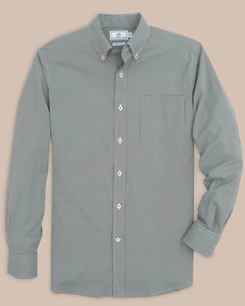 Team Colors Gingham Intercoastal Sport Shirt
