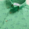 Turtle Cove Linen Rayon Short Sleeve Sport Shirt