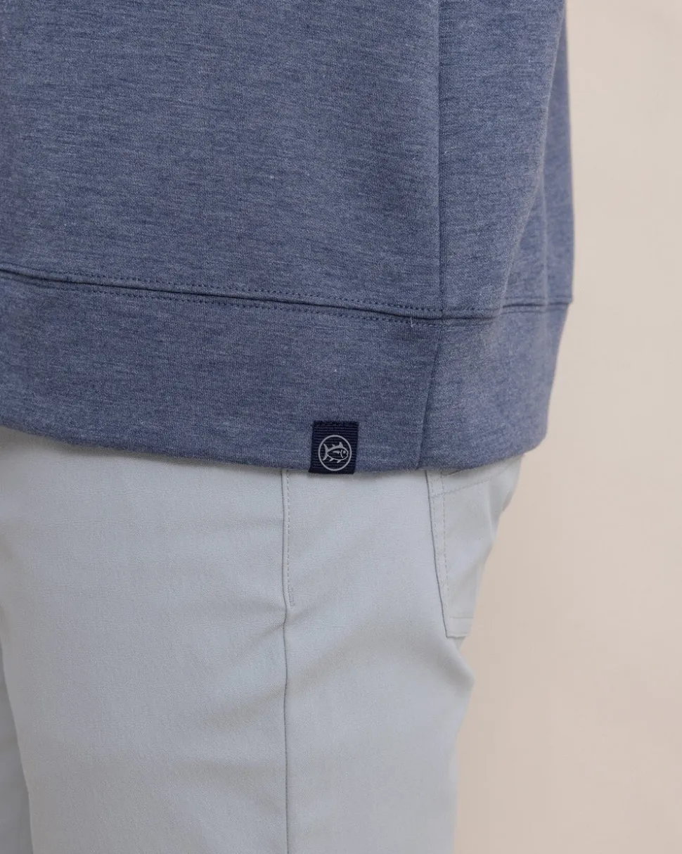 Whyche Interlock Heather Quarter Zip